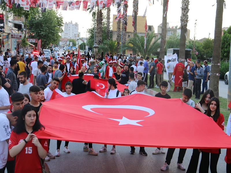19 MAYIS ATATÜRK’Ü ANMA GENÇLİK VE SPOR BAYRAMI İLÇEMİZDE KUTLANDI