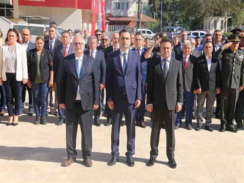 29 EKİM CUMHURİYET BAYRAMI İLÇEMİZDE COŞKUYLA KUTLANDI